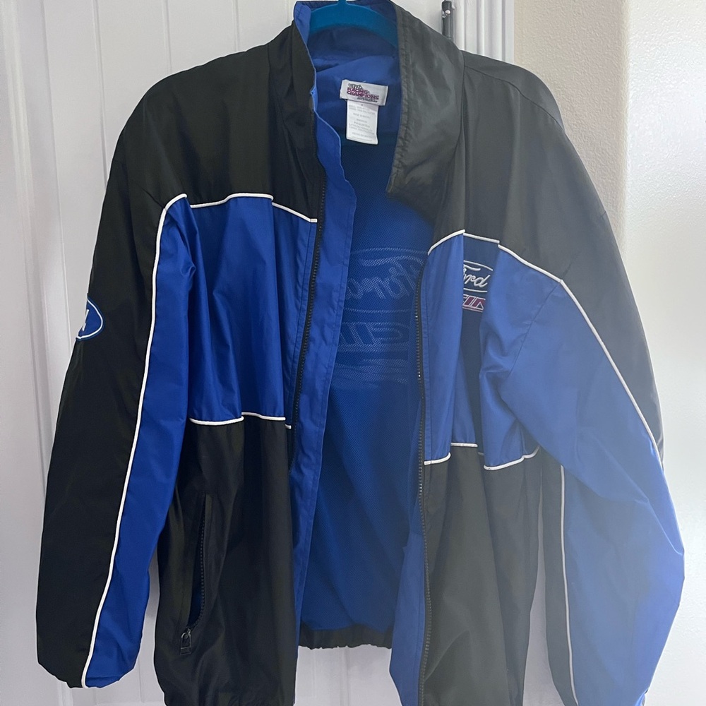 Vintage Ford Black and Blue Jacket